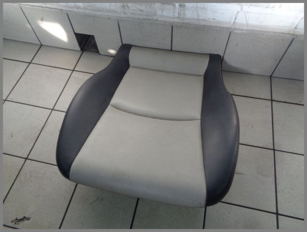Mercedes W203 CLC Sitzkissen 2039104792 7H23 Leder Schwarz Grau Sitzheizung