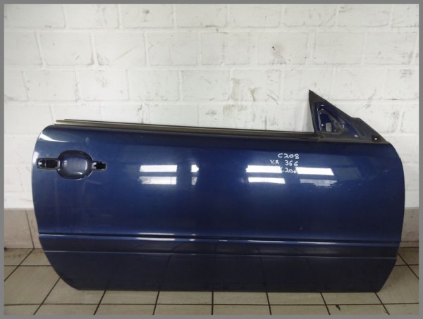 Mercedes Benz W208 CLK-Klasse Tür Vorne RECHTS 366 Blau 2087200805 K206