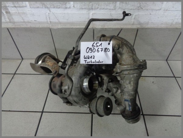 Mercedes W212 W204 BI-Turbo OM651 Abgasturbolader Turbolader 6510906780 Original