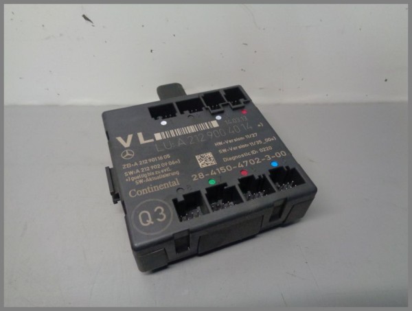 Mercedes W207 W212 Door Control Unit Front LEFT 2129004014 Original
