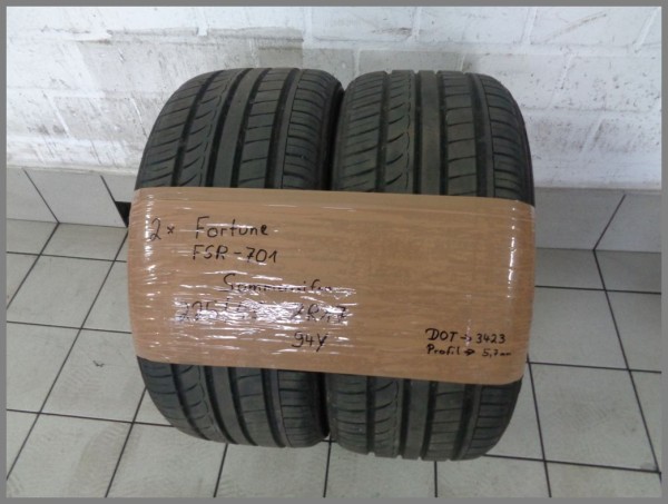 2x Fortune 225 45 R17 94Y FSR-701 DOT3423 5,7mm Sommerreifen