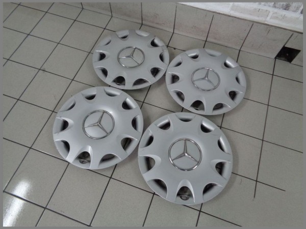 Mercedes Benz W169 W245 Deckel Radkappen Kappe Raddeckel 1694000025 Original SET