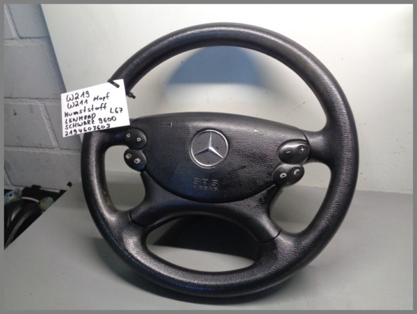 Mercedes Benz W211 plastic steering wheel 2114602103 9E00 Black L67