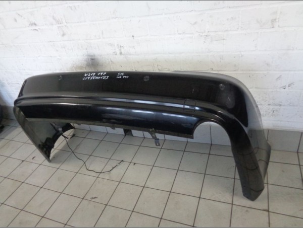 Mercedes Benz W219 CLS PDC Rear bumper 197 Black 2198800183 S75 Original