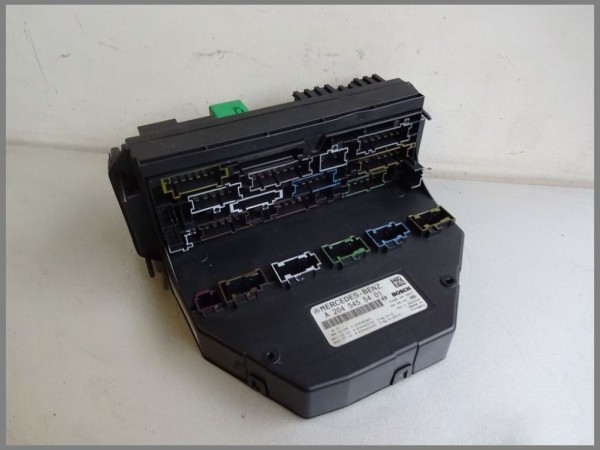 Mercedes Benz W204 control unit SAM 2045455401 Fuse box Bosch original