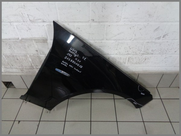 Mercedes Benz W212 S212 Kotflügel RECHTS 197 Schwarz 2128801218 K21 Delle Kratzer