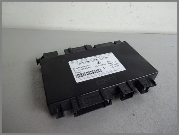 Mercedes Benz MB W211 E-Class control module seat heating 2118704085 Original