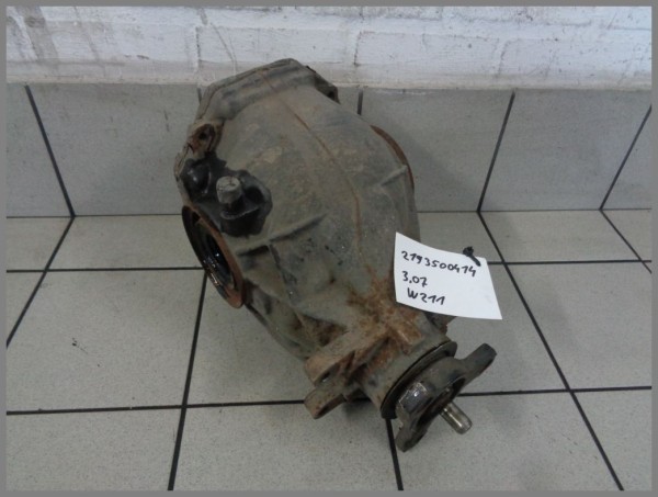 Mercedes W211 Differential 173tkm 3.07 Rear Axle Gearbox 2193500414 Original