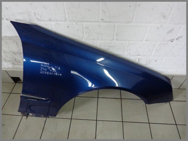 Mercedes Benz W209 CLK Kotflügel RECHTS 345 Jaspisblau 2098800418 K19 Original