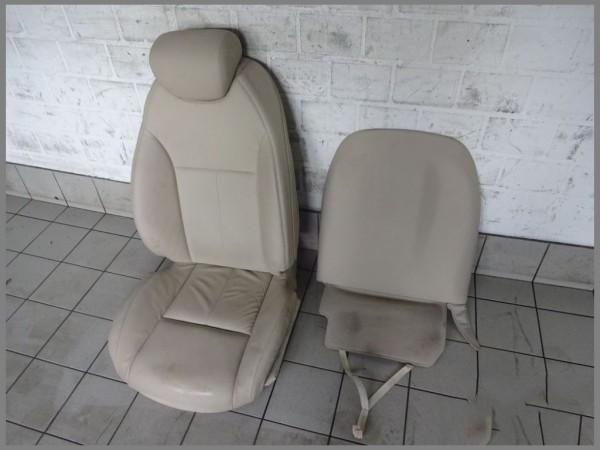 ORGINAL Mercedes Benz MB W216 CL-Klasse Sitz RECHTS Cromobeige 8L40