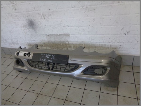 Mercedes W203 Sportcoupe Stoßstange Vorne 723 Cubanitsilber 2038853225 S78