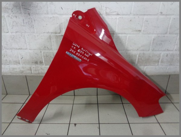 Mercedes Benz W246 fender right 589 Red 2468810201 K11 Original pre acelift