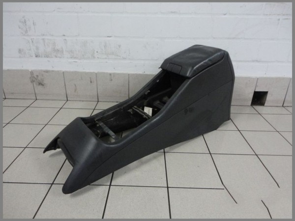 Mercedes Benz MB W163 center armrest leather middle compartment BLACK