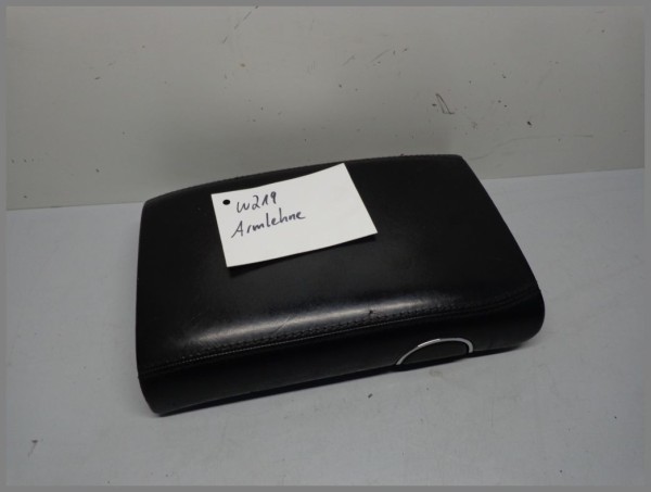 Mercedes Benz W219 CLS Verkleidung Leder Armlehne Auflage SCHWARZ Original