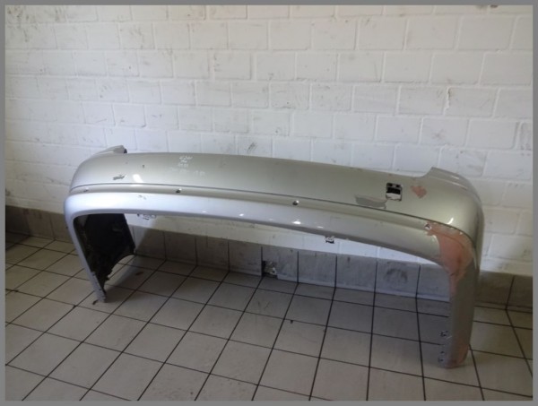 Mercedes Benz MB W211 E-Class rear bumper 744 silver 2118801383 original