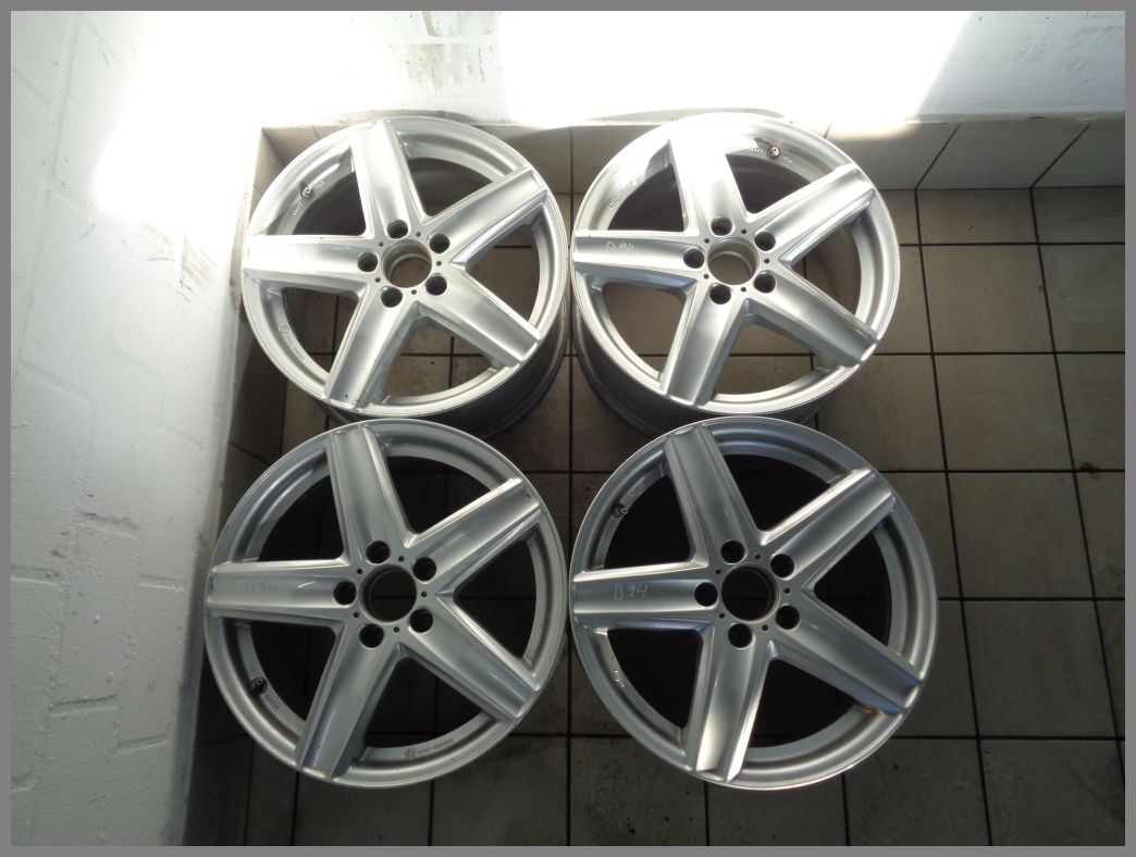 Mercedes W203 Alufelgen 7,5 & 8,5 x 17 ET 36 34 Orginal 2034014702 