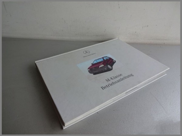 Mercedes Benz W163 M-Klasse Betriebsanleitung Bordbuch Handbuch Buch 1635840183