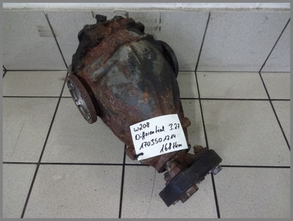 Mercedes Benz R170 230K Differential 168tkm rear 3,27 1703501214