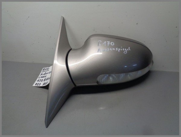 Mercedes Benz R170 SLK MOPF outside mirror 1708100976 LEFT 723 Cubanit Silver