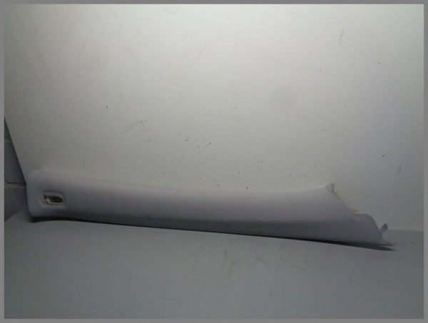 Mercedes W221 S-Class A-pillar trim 2216908225 Front Right Gray Original