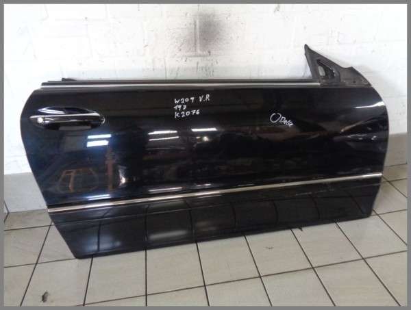 Mercedes Benz W209 CLK Tür RECHTS 197 Schwarz 2097200205 K2076 Original