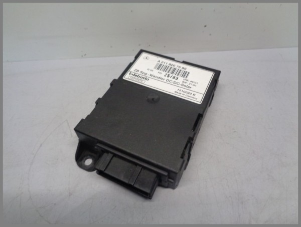 Mercedes Benz W211 solar module 2118207589 panorama roof control unit Webasto