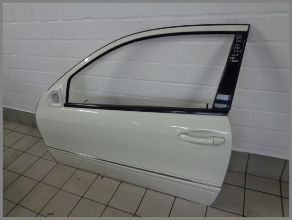 Mercedes Benz W203 CL203 Sportcoupe Passenger Door Left 650 White Original