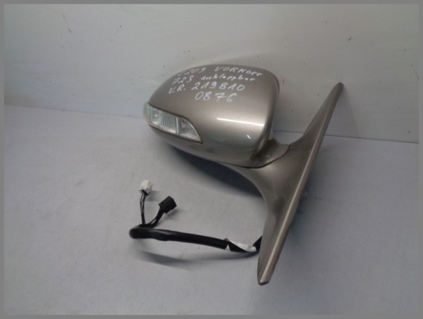 Mercedes W219 CLS outside mirror right 723 Cubanit silver 2198100876 foldable original