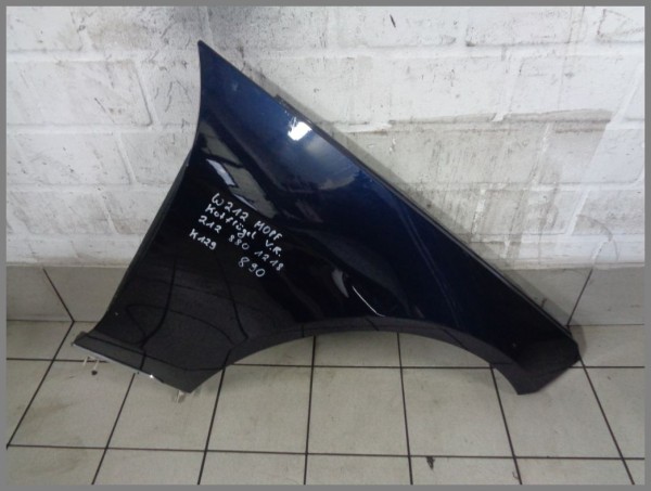 Mercedes W212 Fender Front Right 2128801218 890 Cavansite Blue K129 Original