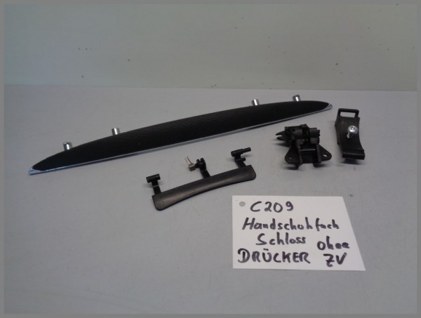 Mercedes W209 Handschuhfach Schloß Verriegelung Drücker 2096800670 Griff Original