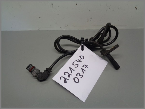 Mercedes Benz W221 ABS Wiring Harness Speed Sensor Front Left Right 2215400317 Original
