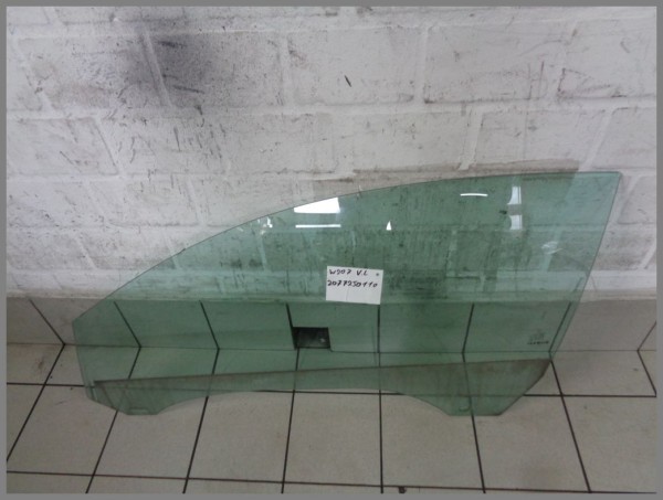 Mercedes C207 Coupe Front Left Side Window 2077250110 Original Green
