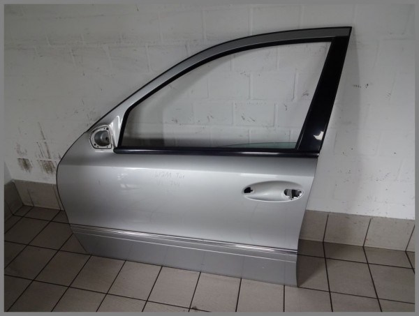 Mercedes Benz MB W211 E-Class front door LEFT 744 silver 2117201305 original