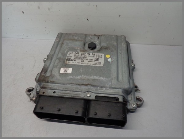 Mercedes W164 ML320 CDI Motorsteuergerät 6421509478 BOSCH 0281013757 Original OM642