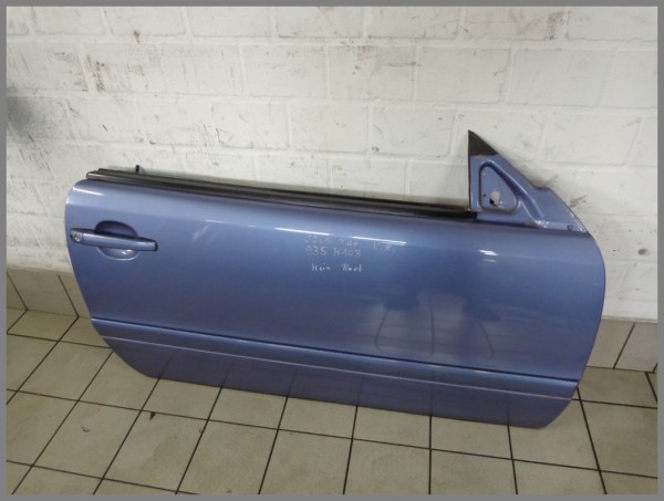 Mercedes W208 CLK Cabrio door RIGHT 935 quartz blue 2087200805 K103 no rust