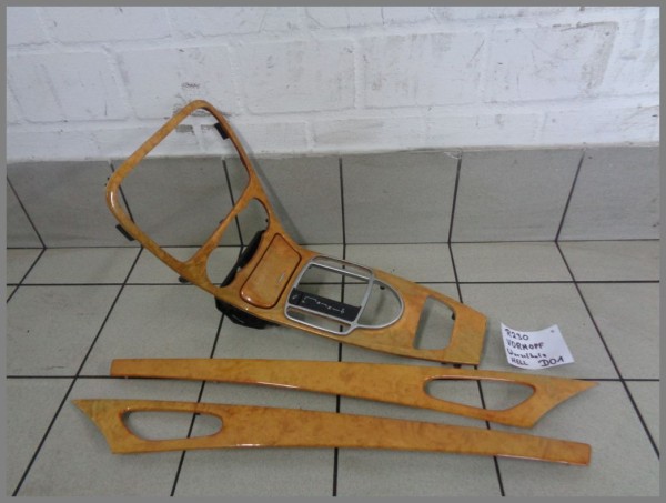 Mercedes R230 Mittelkonsole Holzverkleidung 2306803739 Kastanie HELL Original