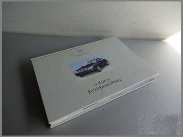 Mercedes Benz W220 S-Class Operating Instructions Operating manual 2205845381