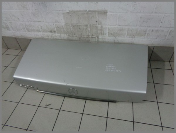 Mercedes R129 SL rear tailgate trunk lid 744 Silver 1297501375 H02 Original