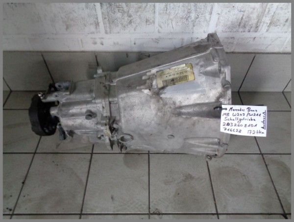 Mercedes Benz W211 W203 gearbox 716628 72tkm 6 Gang transmission 2032608101