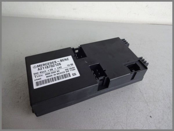 Mercedes Benz MB W211 E-Klasse Steuergerät Sitz Sitzheizung 2118702126 Original