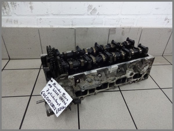 Mercedes Benz W204 W211 OM646 Cylinder Head 6460100820 172tkm CDI DIESEL 220CDI