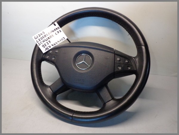 Mercedes Benz W164 W245 Airbag steering wheel leather 1644604303 9E37 L72