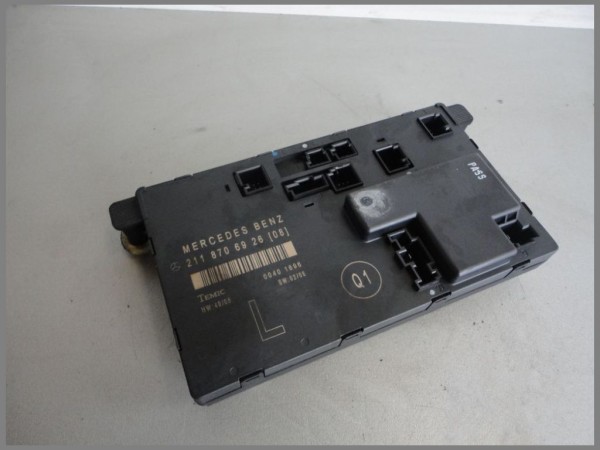 Mercedes Benz W211 E-Class MOPF Door Control Unit Front Left 2118706926 (08)