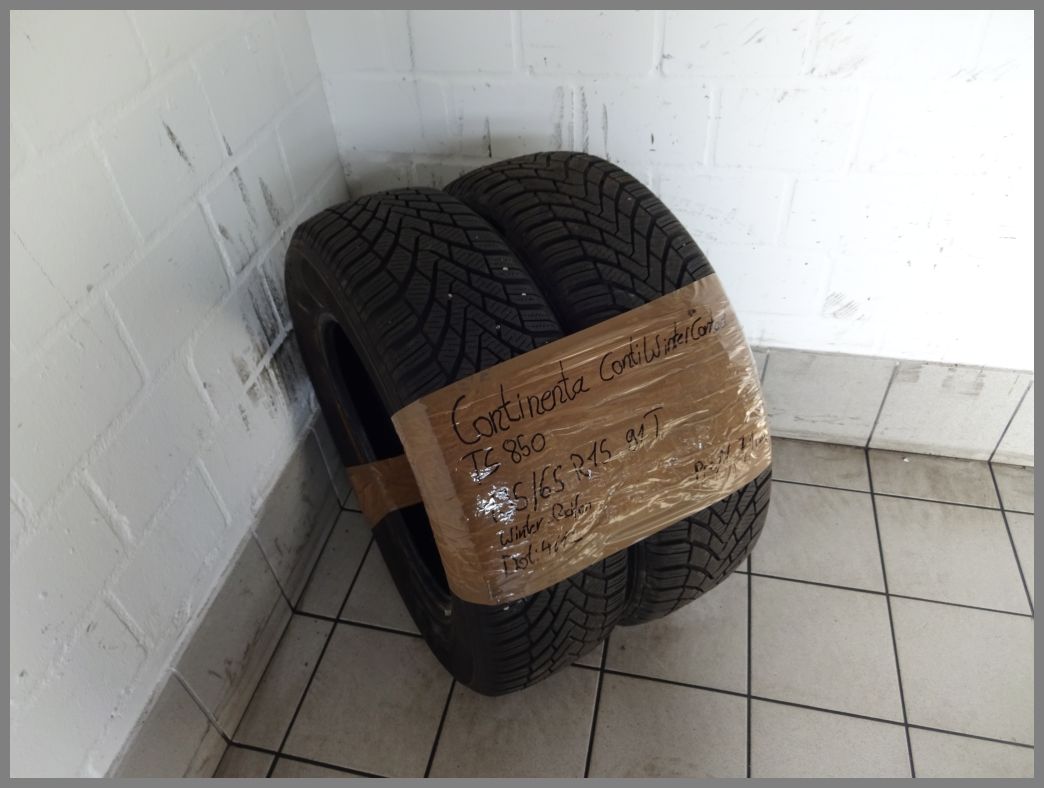 2x Continental 195 65 R15 91t Wintercontact Ts850 Dot4612 7 1mm