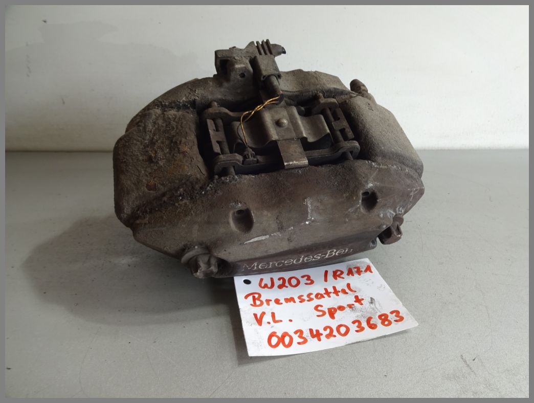 Mercedes Benz W203 W209 R171 Brake Caliper Saddle Front Left 0034203683 Original | W203 | C-Class | Mercedes Spare Parts | Benzshop.de