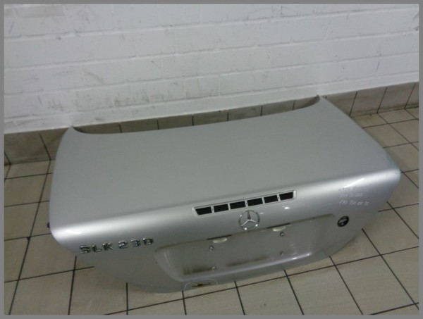 Mercedes Benz R170 SLK 1998 Trunk Clap Class 744 Silver 1707500075 K200