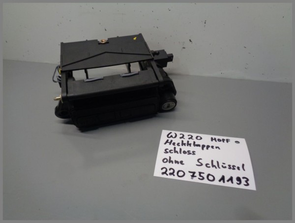 Mercedes Benz W220 S-Class Tailgate Lock 2207501193 Lock trunk without Key