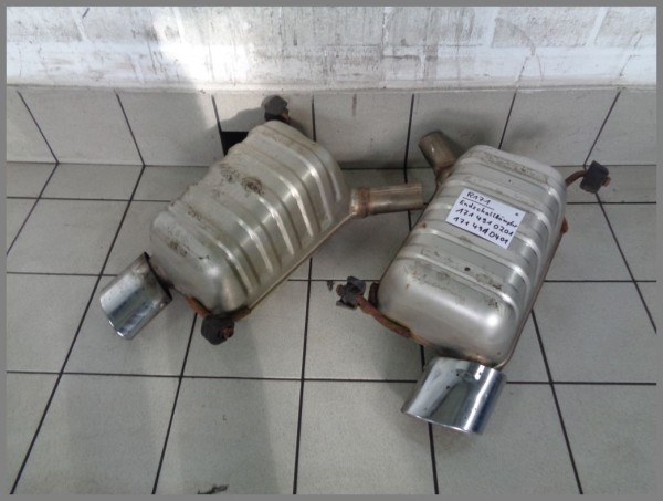 Mercedes Benz R171 Auspuff Endschalldämpfer RECHTS LINKS 1714910201 1714910401