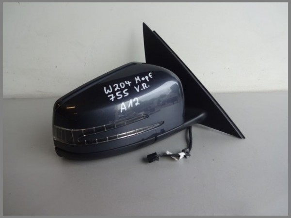 Mercedes W204 Außenspiegel Aussenspiegel RECHTS 755 Tenoritgrau 2048103876 A12