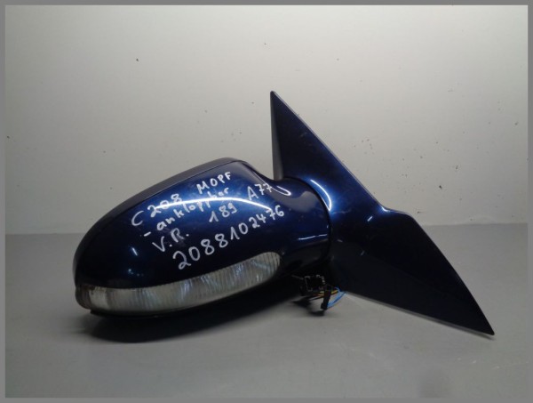 Mercedes W208 CLK Außenspiegel 189 Smaragdschwarz Rechts 2088102476 anklappbar